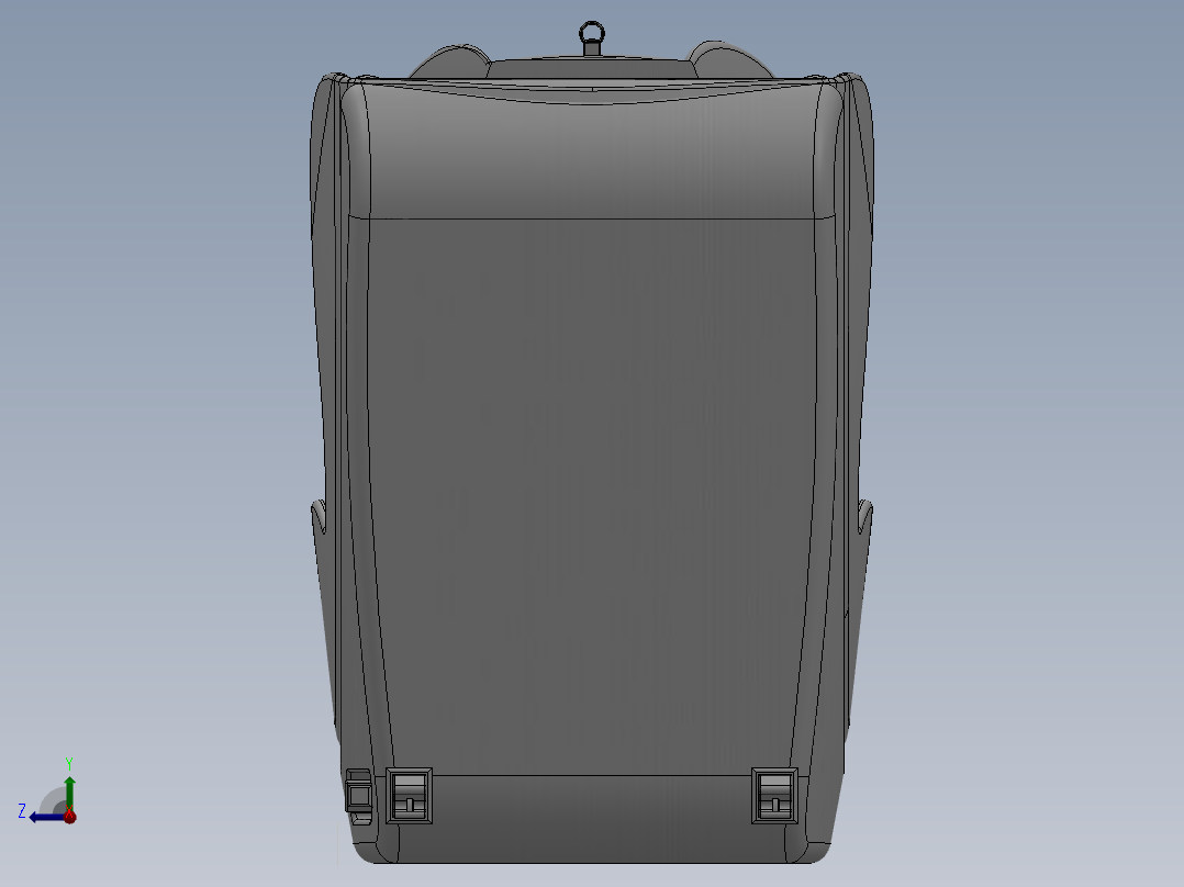 汽车座椅右视图