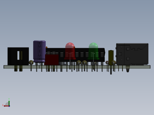 电路板pcb-usb-asp 11 STP IGS左视缩略图