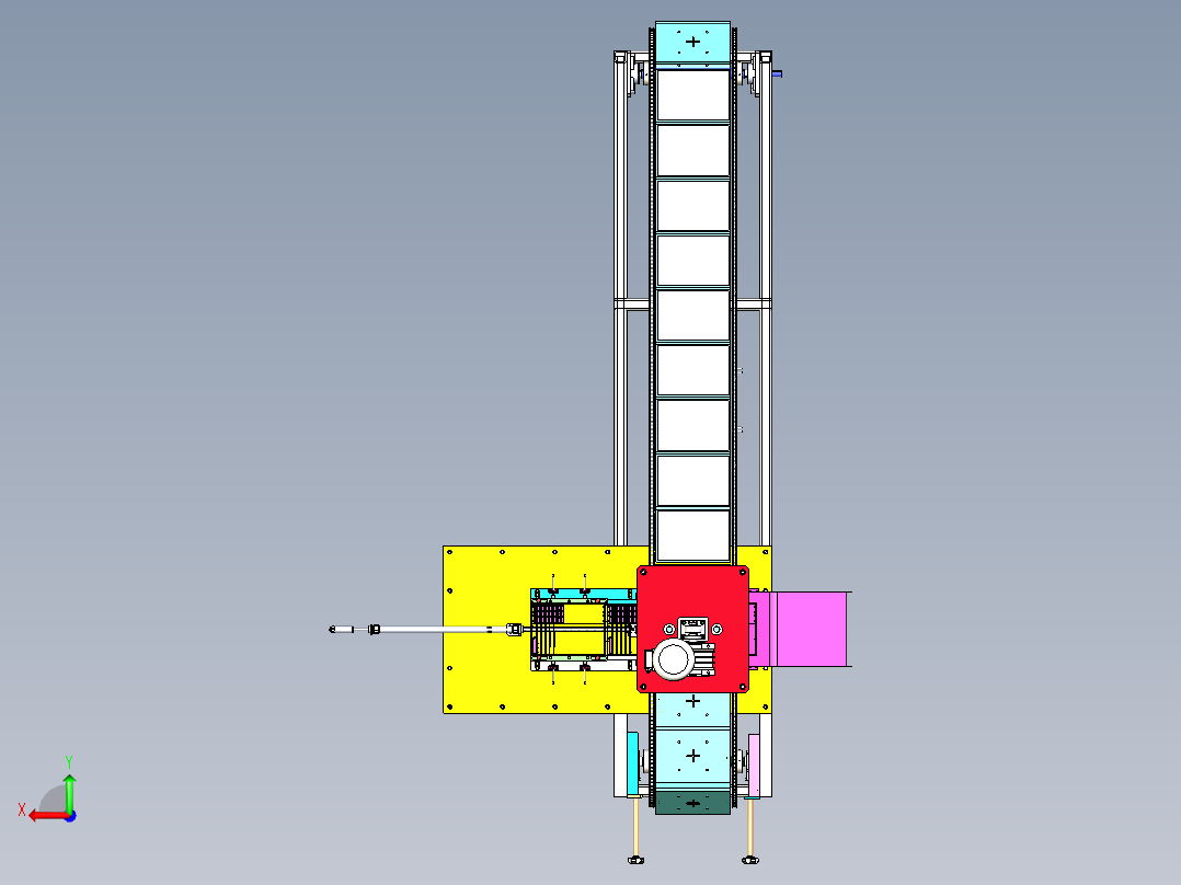 手机键冲切机x_t后视图