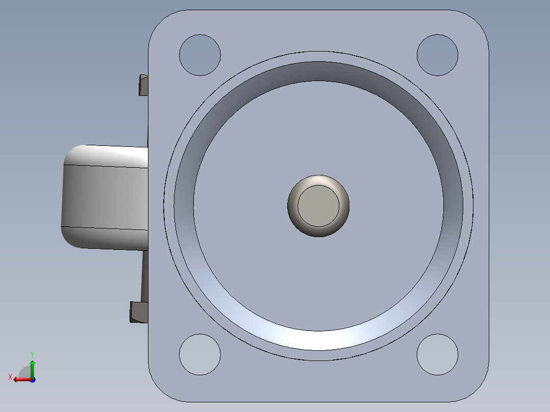 万向轮、脚轮(126)后视图