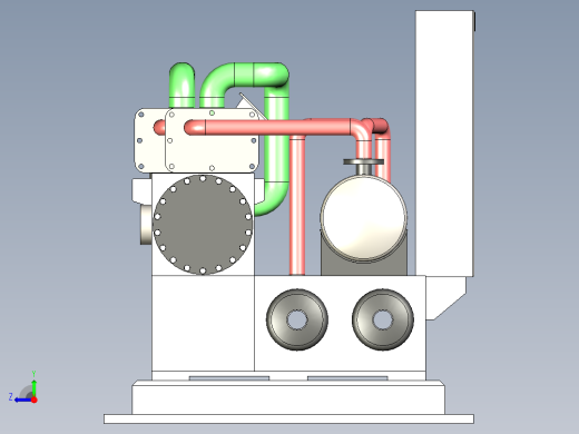 B2003908-水冷式冷水机组 300TR右视缩略图