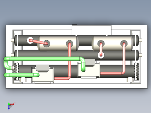 B2003908-水冷式冷水机组 300TR俯视缩略图