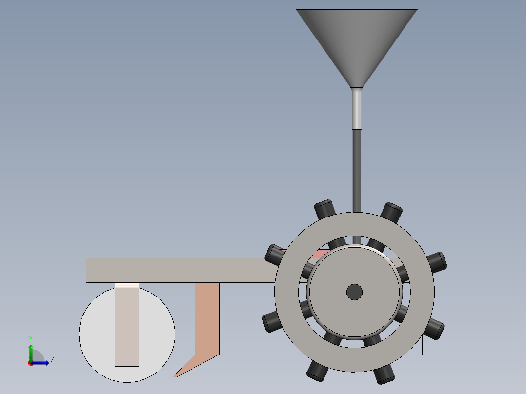 A3003295-播种机左视图