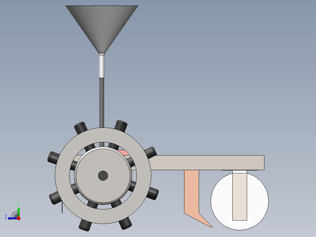 A3003295-播种机右视图