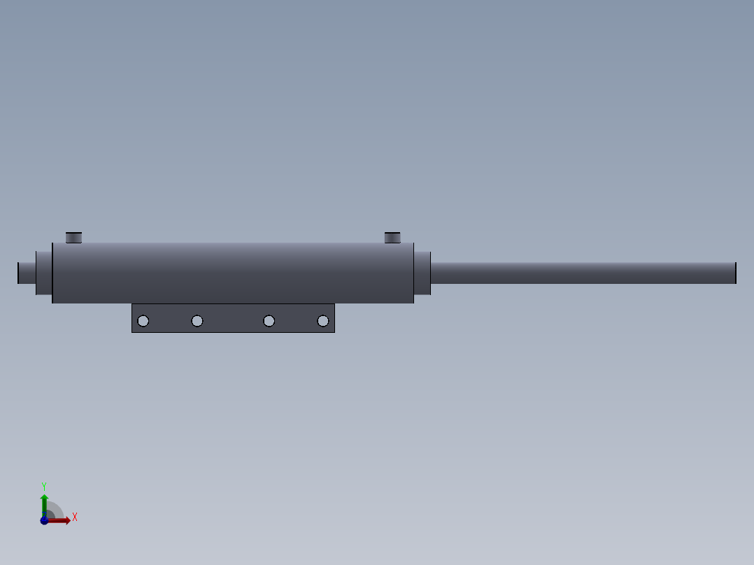 双作用液压缸-70x30x400-mm-1.snapshot.1前视图