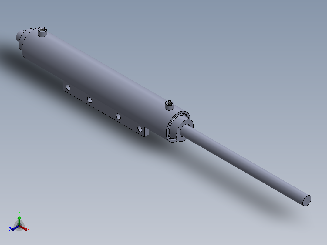 双作用液压缸-70x30x400-mm-1.snapshot.1正等轴测图