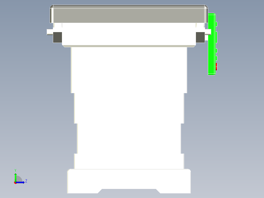 手术台&amp;手术室床左视图