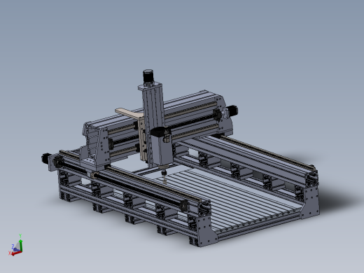 DIY数控龙门雕刻机，