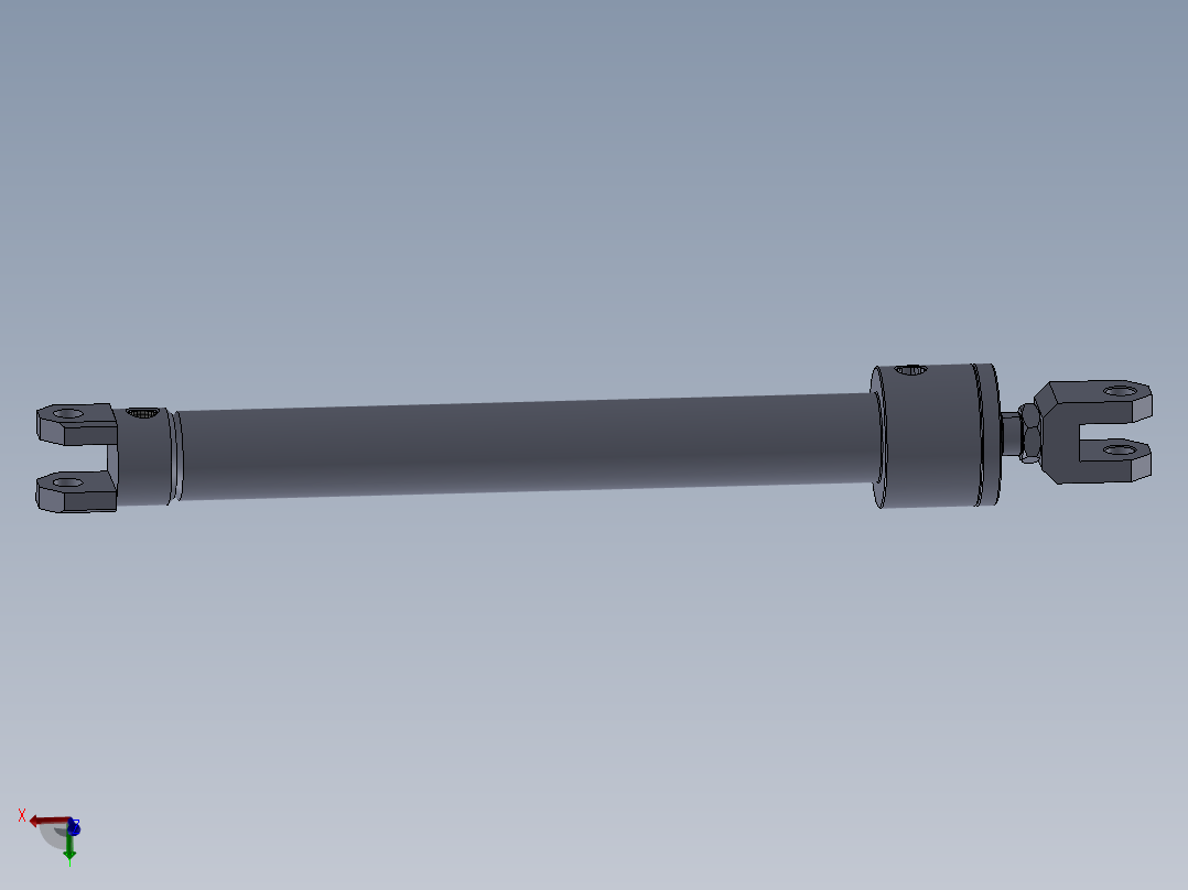磨机型液压缸（前后眼固定）50x30x450 mm