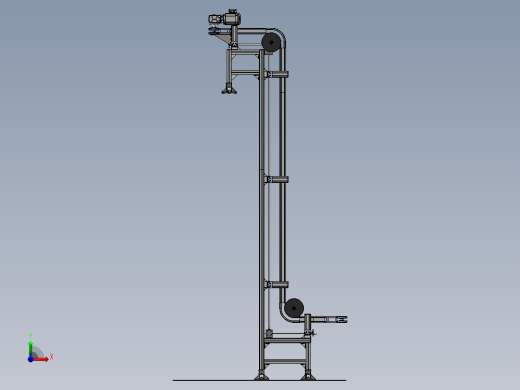 瓶罐类提升机  sw22前视缩略图