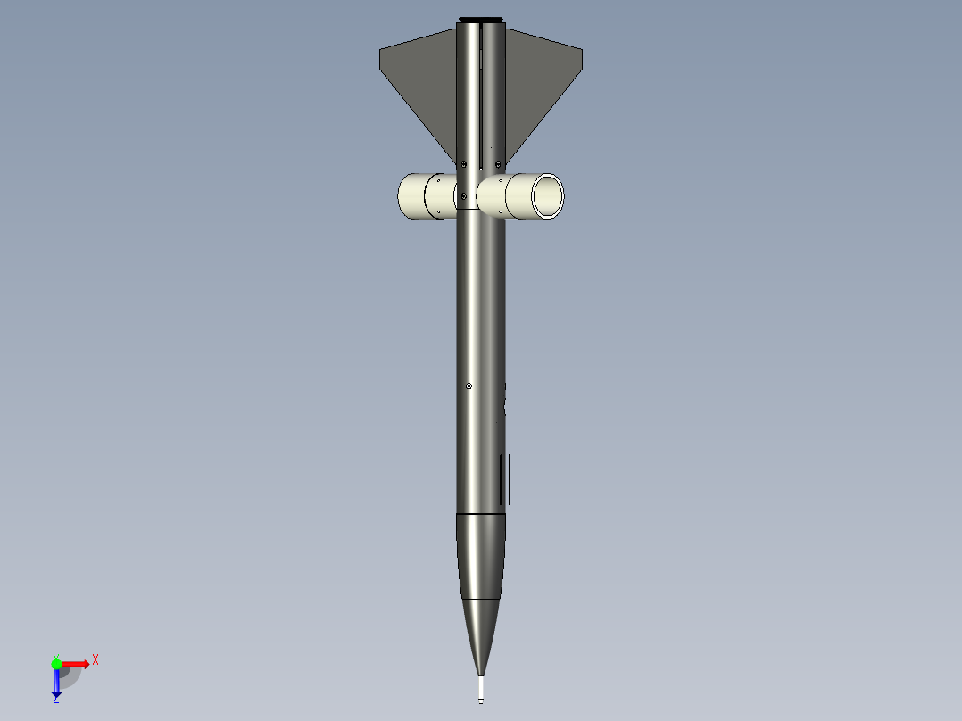 火箭原型n 3 berryrocket火箭111俯视图