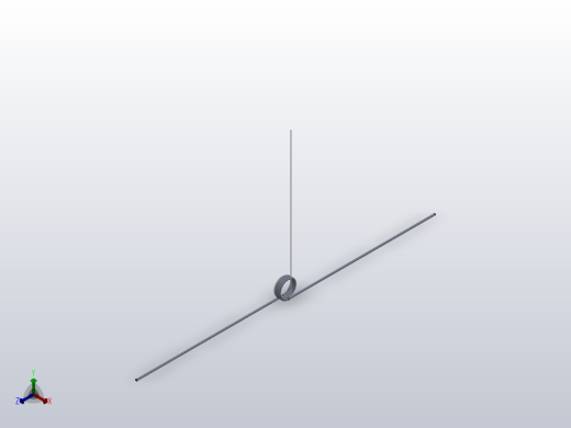 180度圆柱形扭转弹簧SCT180L-5-2-0.6
