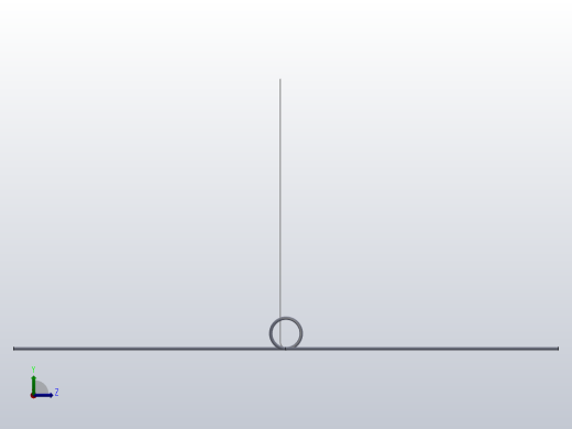 180度圆柱形扭转弹簧SCT180L-5-2-0.6左视缩略图