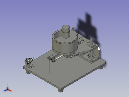 旋转毛刷上料机