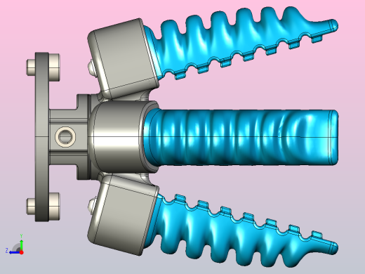 软体柔性抓持器右视缩略图