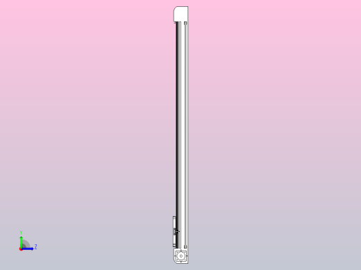 带式直线轴半闭式TPA-ONB-120-256-L1650-DR-J90-N3左视缩略图