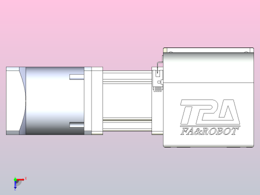 带式直线轴半闭式TPA-ONB-120-256-L1650-DR-J90-N3俯视缩略图