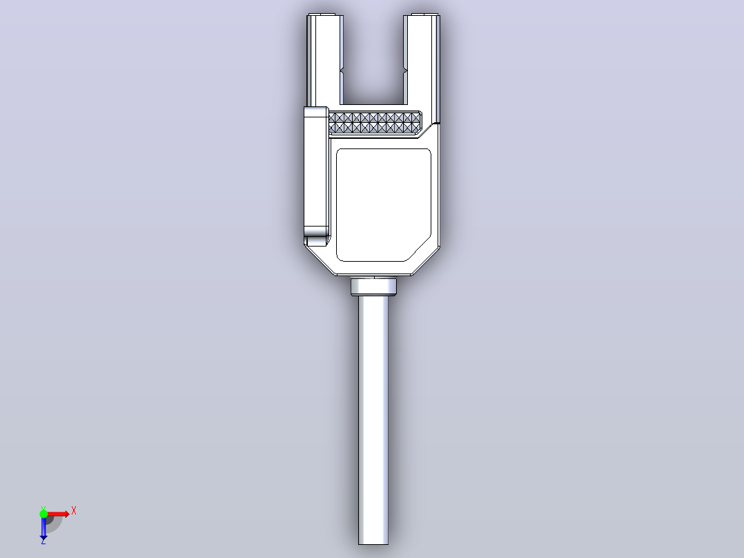 槽型传感器开关传感器ZJF32-676-N俯视图