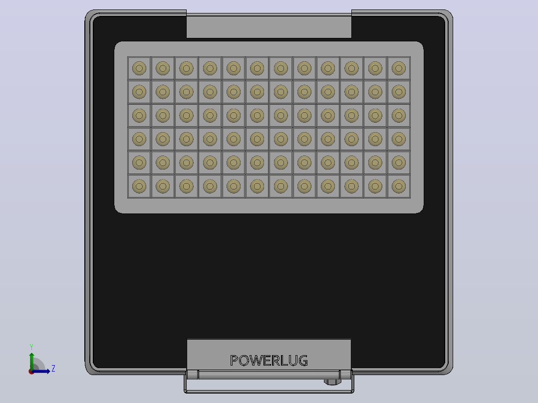 POWERLUG LED灯左视图