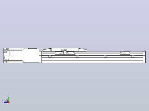 滚珠丝杠直线轴内置导轨TPA-GCR-150-2010C-L300-M-M75-N3右视缩略图