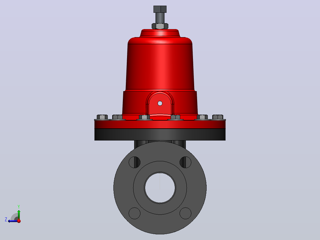 阀门、过滤器Jordan Valve-50-150-FE右视图