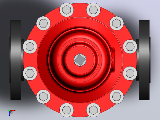 阀门、过滤器Jordan Valve-50-150-FE俯视缩略图