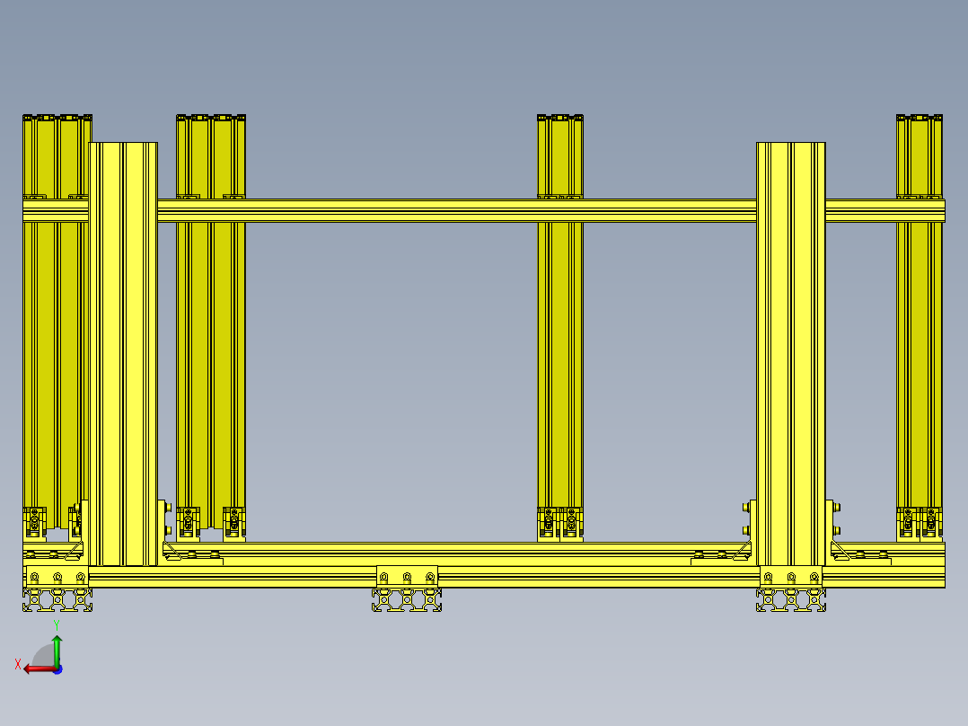 基本材料放置台TEST后视图