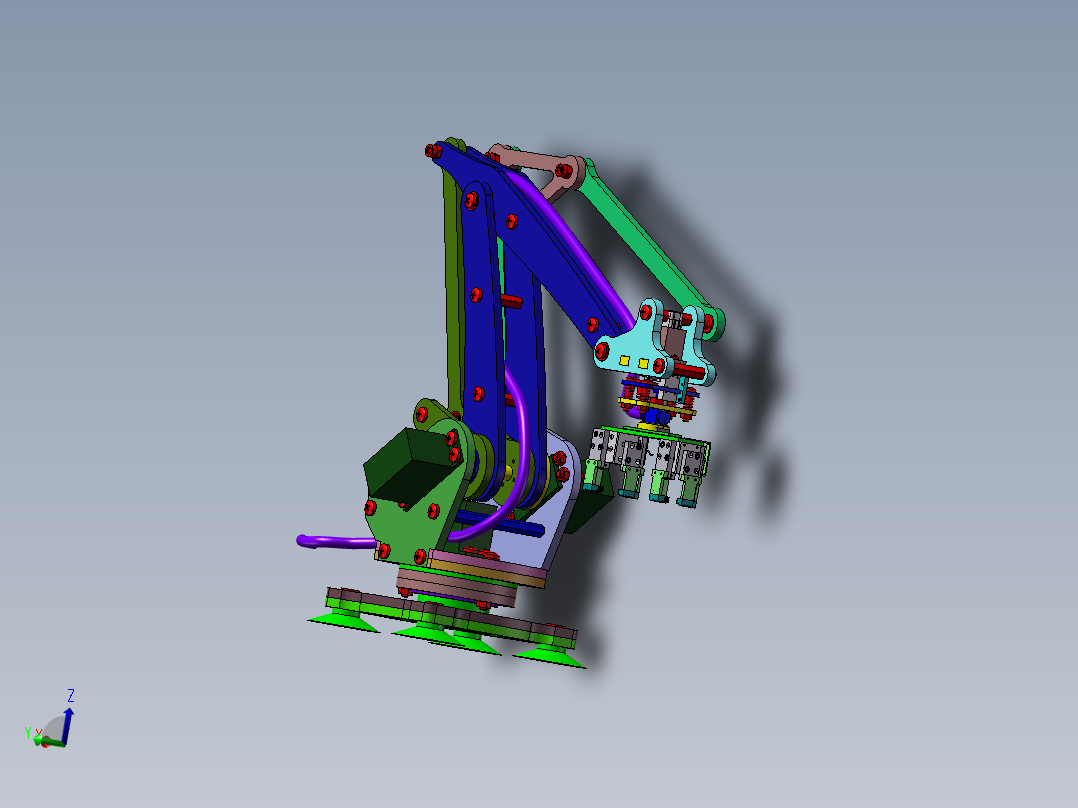 四轴码垛机器人