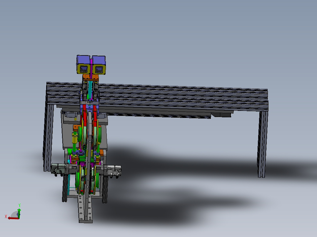 自动贴胶带贴膜产线sw17可编辑