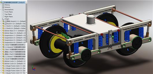 印度铁路机车转向架