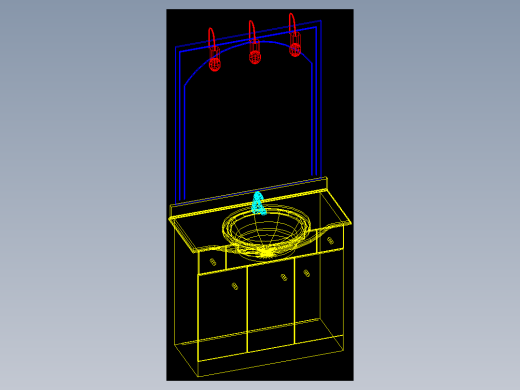 室内家具及植物三维模型一-YU018