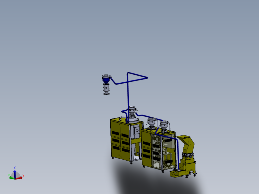 H711 注塑机集中供料系统