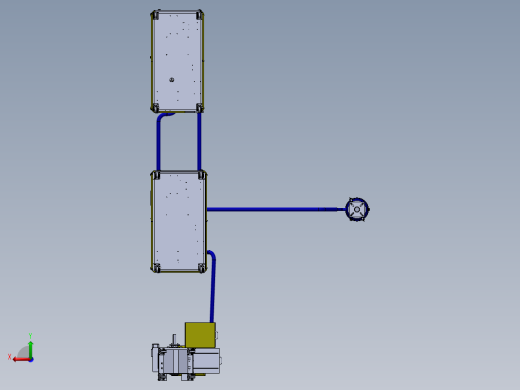 H711 注塑机集中供料系统后视缩略图