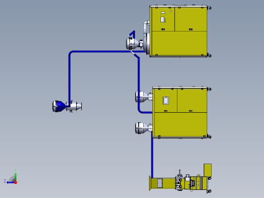 H711 注塑机集中供料系统右视缩略图