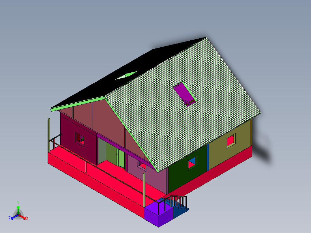 乡村振兴木楼木屋