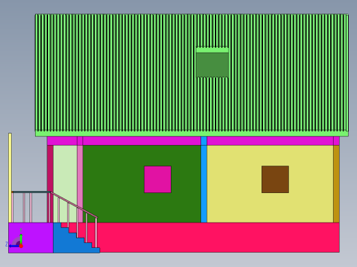 乡村振兴木楼木屋右视缩略图