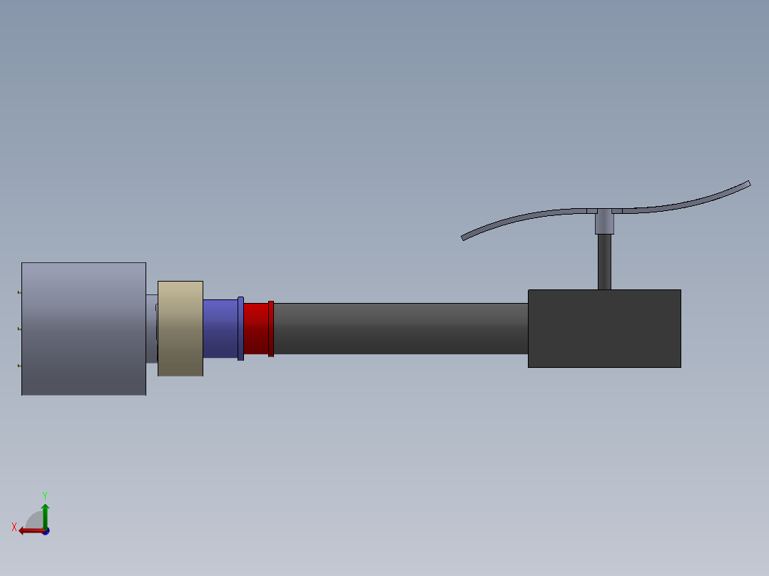 快速接头1后视图