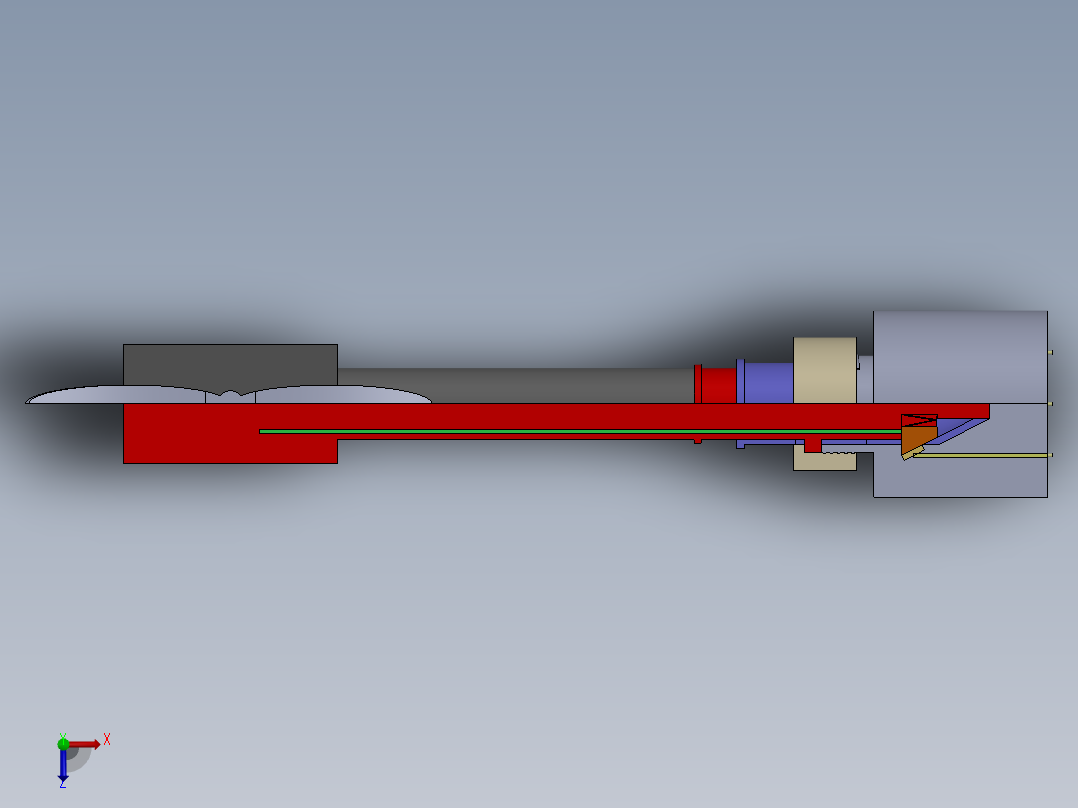 快速接头1俯视图
