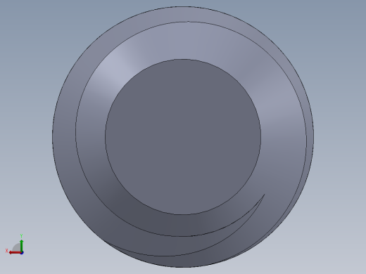 UNC 平头紧定螺钉-UNC SET SCREW 8-32 x0.250.SLDPRT后视缩略图