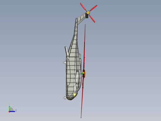 CH-53超重型直升机左视缩略图