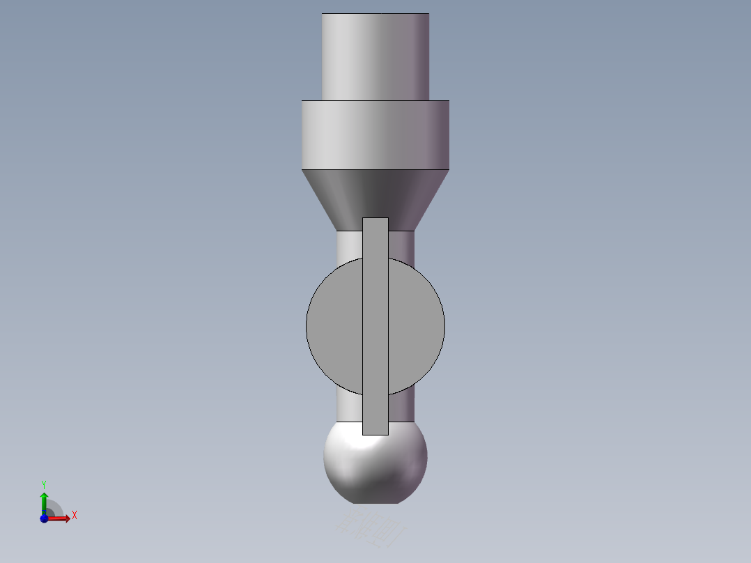 万向可调球喷嘴123f前视图