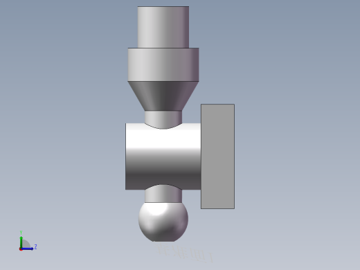 万向可调球喷嘴123f左视缩略图