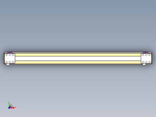 威洛博LC系列3d模型模组2LC17E1Y-S1900前视缩略图