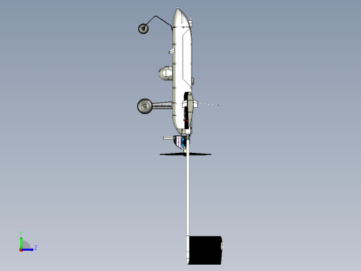 汽油无人机左视缩略图
