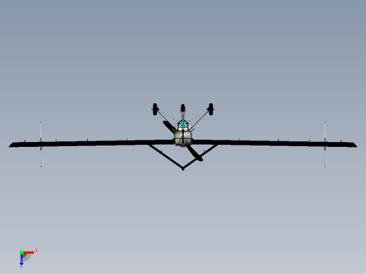 汽油无人机俯视缩略图