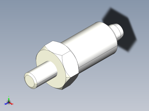 分割定位柱(無卡鎖B)2212-3D多系列多零件图纸模型正等轴测缩略图
