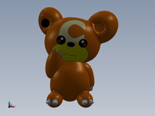 口袋妖怪-泰迪乌尔萨