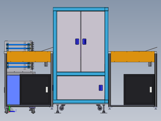 金手指贴胶带机左视缩略图