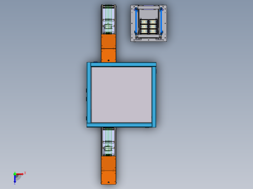 金手指贴胶带机俯视缩略图