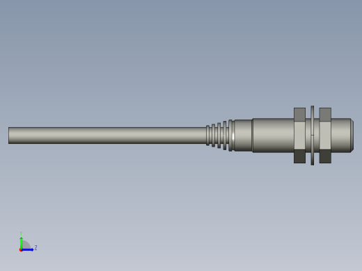 基恩士EV-12M_kc图纸模型左视缩略图